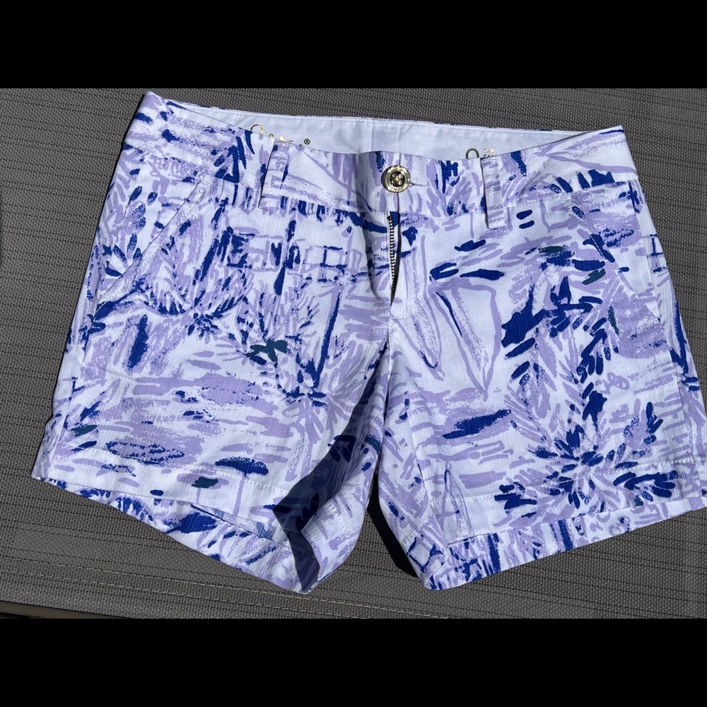 Lilly Pulitzer Size 0 Callahan Shorts Rock the Dock